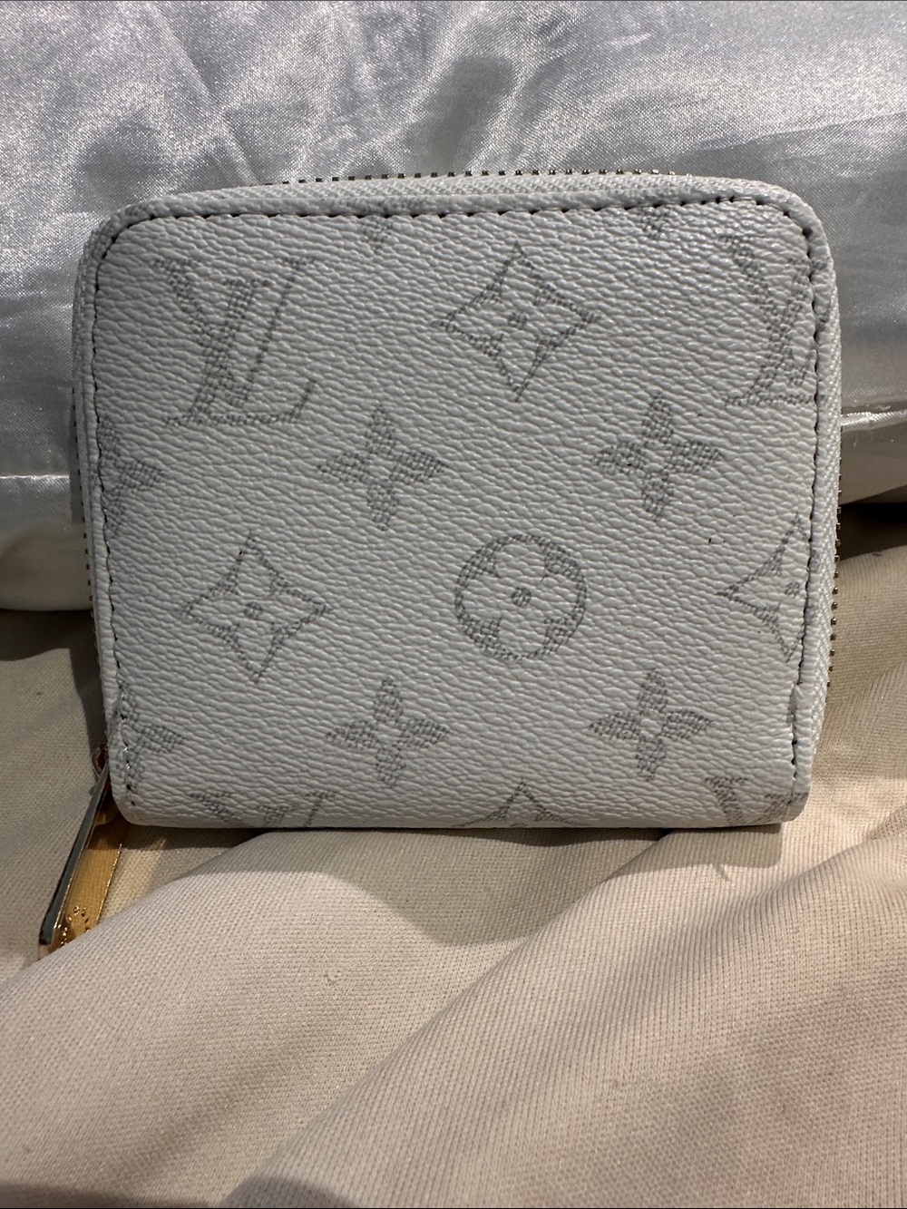 Monogram Zip Wallet